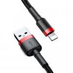 Baseus Cafule USB Lightning Cable (Special Edition) - Lightning USB кабел за iPhone, iPad и iPod с Lightning порт (100 см) (черен) 2