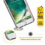 Griffin Survivor Clear Case - хибриден удароустойчив кейс за iPhone 8, iPhone 7, iPhone 6S, iPhone 6 (черен) 4