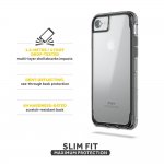 Griffin Survivor Clear Case - хибриден удароустойчив кейс за iPhone 8, iPhone 7, iPhone 6S, iPhone 6 (черен) 1