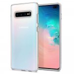 Spigen Liquid Crystal Case - тънък качествен слииконов (TPU) калъф за Samsung Galaxy S10 Plus (прозрачен)  2