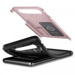 Spigen Tough Armor Case - хибриден кейс с най-висока степен на защита за Samsung Galaxy S10 (розово злато) 5