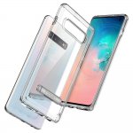 Spigen Ultra Hybrid S Case - хибриден кейс с висока степен на защита за Samsung Galaxy S10 (прозрачен) 3