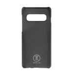 JT Berlin BackCase Kreuzberg - кожен кейс (естествена кожа) за Samsung Galaxy S10 (черен) 1