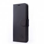 JT Berlin BookCase Kreuzberg Case - хоризонтален кожен (естествена кожа) калъф тип портфейл за Samsung Galaxy S10E (черен) 1