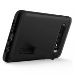 Spigen Tough Armor Case - хибриден кейс с най-висока степен на защита за Samsung Galaxy S10 (черен) 2