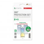 4smarts 360° Case Friendly Premium Protection Set - тънък силиконов кейс и стъклено защитно покритие за дисплея на Samsung Galaxy S10E (прозрачен) 2