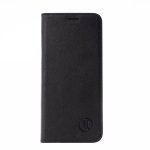 JT Berlin BookCase Tegel Case - хоризонтален кожен (естествена кожа) калъф тип портфейл за Huawei P30 Pro (черен) 1