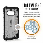 Urban Armor Gear Plasma - удароустойчив хибриден кейс за Samsung Galaxy S10 (черен-прозрачен) 3