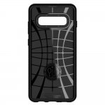 Spigen Neo Hybrid Case - хибриден кейс с висока степен на защита за Samsung Galaxy S10 Plus (черен-сив) 5