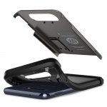 Spigen Tough Armor Case - хибриден кейс с най-висока степен на защита за Samsung Galaxy S10E (сив) 3