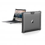 Urban Armor Gear Plyo Case - удароустойчив хибриден кейс за Apple MacBook Air 13 (2018) (прозрачен) 2