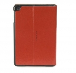 Tucano Micro Hard Case - кожен калъф и поставка за iPad mini, iPad mini 2, iPad mini 3 (червен) 1