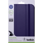 Belkin Tri-Fold Color  - кожен калъф/стойка за Samsung Galaxy Note 8 (лилав) 2