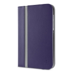 Belkin Cinema Stripe - кожен калъф и поставка за Samsung Galaxy Note 8 (син) 2