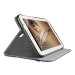 Belkin Cinema Stripe - кожен калъф и поставка за Samsung Galaxy Note 8 (син) 4