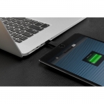 Bluelounge Kii Lightning Keychain Cable - портативен кабел тип ключодържател за iPhone, iPad, iPod и Apple Продукти с Lightning (черен) 4