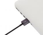 Moshi Lightning to USB Cable - USB кабел за iPhone X, iPhone 8, iPhone 7, iPad, iPod с Lightning (100 см) (черен) 1