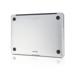 Tunewear Eggshell Frosted - предпазен кейс за MacBook Air 11 инча (матиран-прозрачен) 3