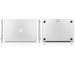 Tunewear Eggshell Frosted - предпазен кейс за MacBook Air 11 инча (матиран-прозрачен) 4