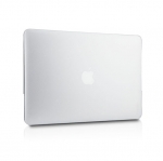 Tunewear Eggshell Frosted - предпазен кейс за MacBook Air 11 инча (матиран-прозрачен) 2