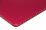 InCase Hardshell Case - предпазен кейс за MacBook Air 11 инча модел 2012 г. (червен-прозрачен) 1