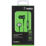 Belkin PureAV 006 - слушалки с микрофон и управление на  звука за iPhone и мобилни устройства (черен) 5