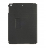 Tucano Fresco Folio Case - полиуретанов гумиран калъф и поставка за iPad Air, iPad 5 (2017) (черен) 2