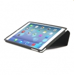 Tucano Fresco Folio Case - полиуретанов гумиран калъф и поставка за iPad Air, iPad 5 (2017) (черен) 3
