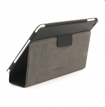 Tucano Fresco Folio Case - полиуретанов гумиран калъф и поставка за iPad Air, iPad 5 (2017) (черен) 4