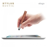 Elago Stylus Pen Rustic - дървена писалка за iPhone, iPad, iPod и капацитивни дисплеи (моаби) 2