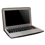 Urbano Leather Folder Case - кожен калъф (естествена кожа) за MacBook Air 11 (сив) 4