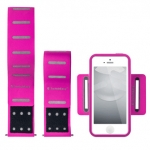Switcheasy Move - спортен калъф за ръката за iPhone 5S, iPhone 5, iPhone SE (лилав) 4