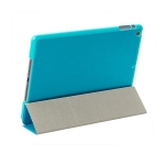 Tunewear LeatherLook Shell - кожен калъф с поставка и покритие за iPad Air, iPad 5 (2017) (лилав) 4