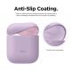 Elago Airpods Skinny Silicone Case - тънък силиконов калъф за Apple Airpods и Apple Airpods 2 with Wireless Charging Case (лилав)  4
