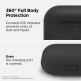Elago Airpods Slim Basic Silicone Case - тънък силиконов калъф за Apple Airpods Pro (черен) 3