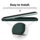 Elago Slim Fit Strap Case - качествен поликарбонатов кейс с каишка за китката за iPhone 11 (тъмнозелен) 5