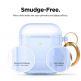 Elago Airpods TPU Hang Case - силиконов (TPU) калъф с карабинер за Apple Airpods и Apple Airpods 2 (светлосин)  4