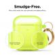 Elago Airpods TPU Hang Case - силиконов (TPU) калъф с карабинер за Apple Airpods и Apple Airpods 2 (зелен-фосфор)  5
