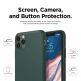 Elago Slim Fit Strap Case - качествен поликарбонатов кейс с каишка за китката за iPhone 11 Pro (тъмнозелен) 3