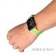 4smarts Sport Band Nylon - текстилна каишка за Apple Watch 42мм, 44мм (бял-сив) 2