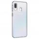 Spigen Liquid Crystal Case - тънък качествен силиконов (TPU) калъф за Samsung Galaxy A40 (прозрачен)  3