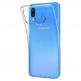 Spigen Liquid Crystal Case - тънък качествен силиконов (TPU) калъф за Samsung Galaxy A40 (прозрачен)  4