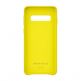 Samsung Leather Cover EF-VG973LYEGWW - оригинален кожен калъф (естествена кожа) за Samsung Galaxy S10 (жълт) 3