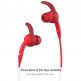 Zagg iFrogz Free Rein 2 Wireless Earbuds - безжични слушалки с микрофон за смартфони и мобилни устройства (червен) 4