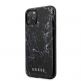 Guess Marble Case - дизайнерски кейс с висока защита за iPhone 11 Pro (черен) 1