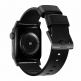 Nomad Active Strap Modern Leather - кожена (естествена кожа) каишка за Apple Watch 42мм, 44мм (черен) 1
