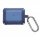 4smarts HardShell - поликарбонатов кейс с карабинер за Apple Airpods Pro (син) 1