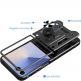 Хибриден удароустойчив кейс с пръстен против изпускане за Samsung Galaxy Z Flip8 - Techsuit CamShield Case (черен) 1