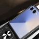 Хибриден удароустойчив кейс с пръстен против изпускане за Samsung Galaxy Z Flip8 - Techsuit CamShield Case (черен) 3