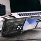 Хибриден удароустойчив кейс с пръстен против изпускане за Samsung Galaxy Z Flip8 - Techsuit CamShield Case (черен) 4